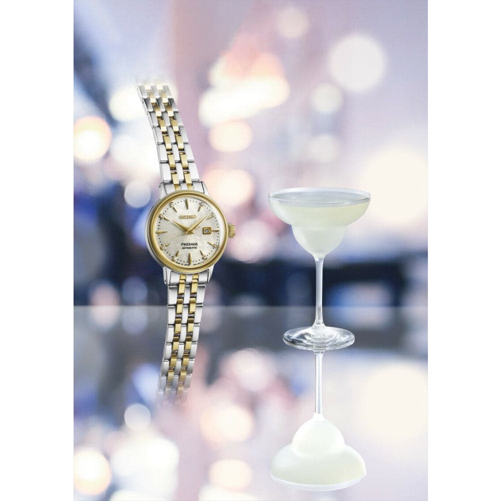 Seiko Two-Tone Stainless Steel Women Watch Sre010J1 -korean beauty