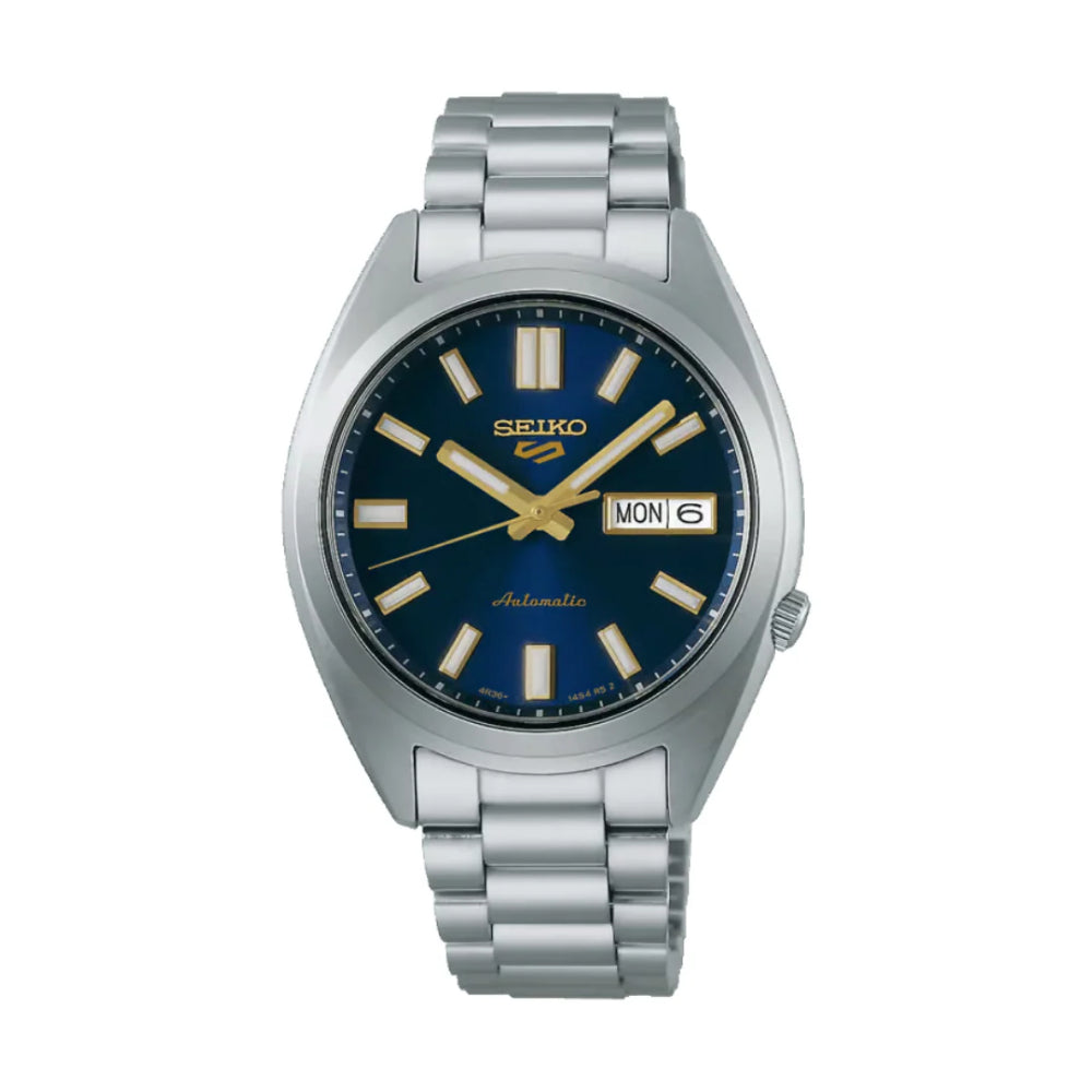 Seiko 5 Sports Stainless Steel Strap Men Watch Srpl55K1 -korean beauty