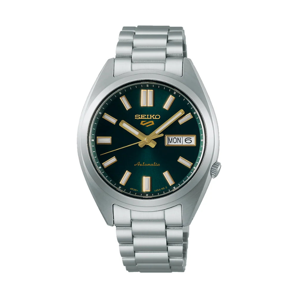 Seiko 5 Sports Stainless Steel Strap Men Watch Srpl57K1 -korean beauty