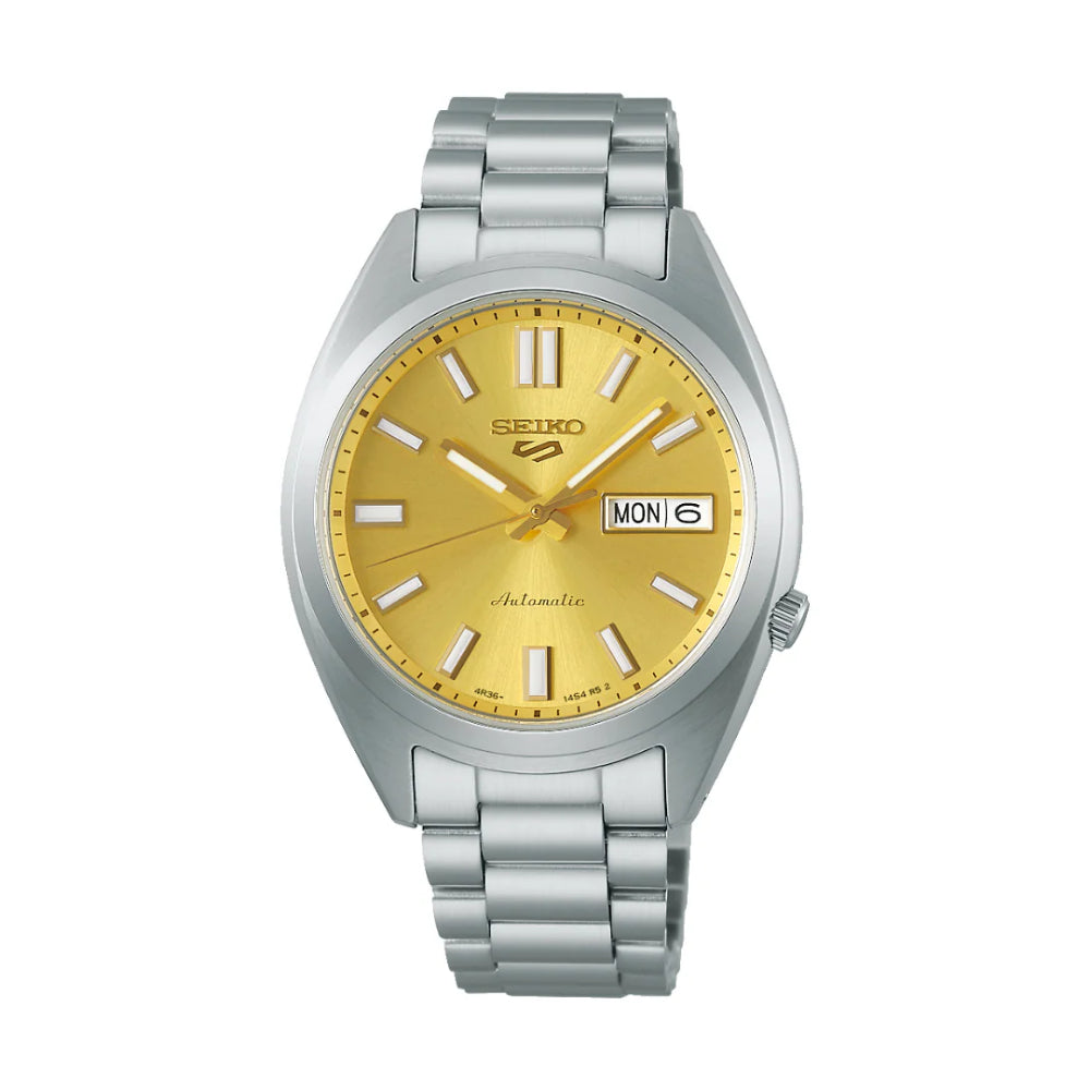 Seiko 5 Sports Stainless Steel Strap Men Watch Srpl59K1 -korean beauty