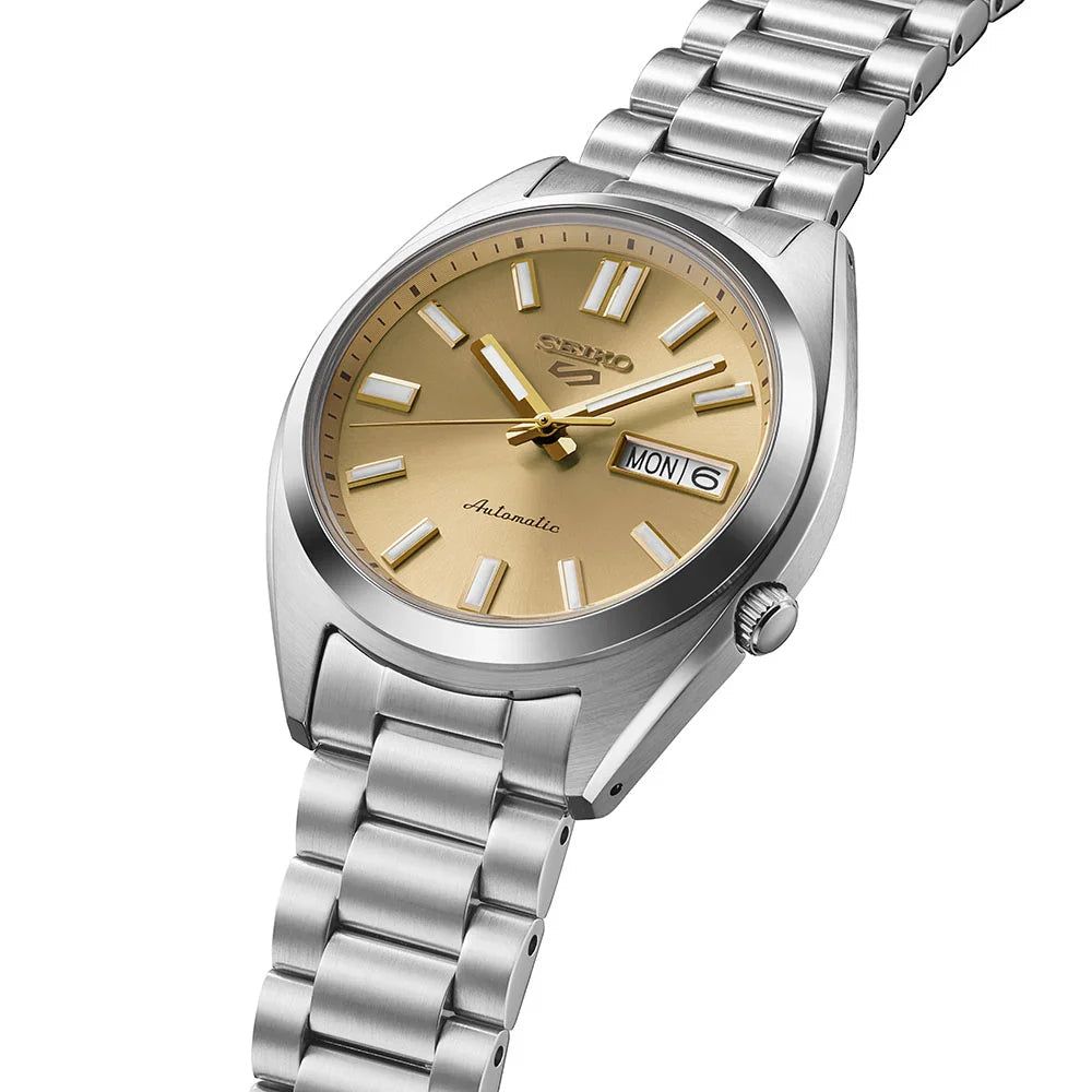 Seiko 5 Sports Stainless Steel Strap Men Watch Srpl59K1 -korean beauty