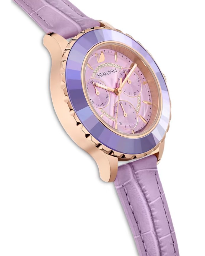 Swarovski Watch Octea Lux Chrono Purple 5632263 -korean beauty