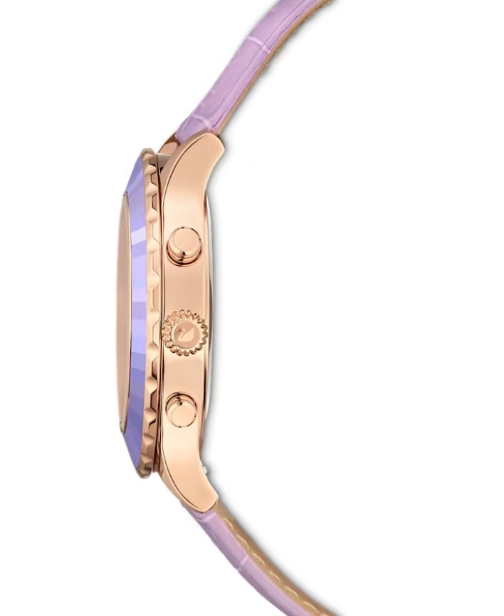 Swarovski Watch Octea Lux Chrono Purple 5632263 -korean beauty