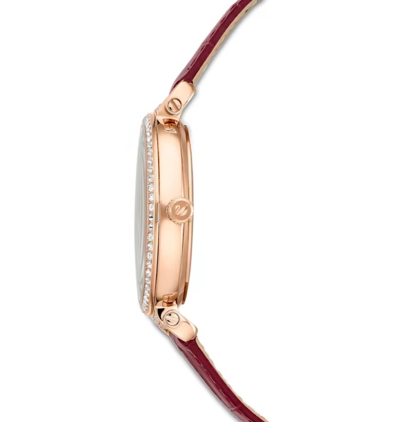 Swarovski Watch Passage Moon Phase Red 5613323 -korean beauty