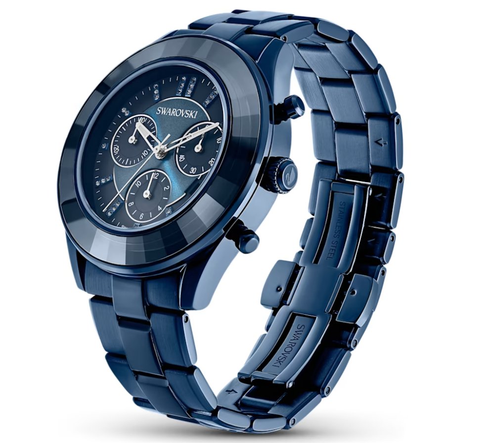 Swarovski Watch Octea Lux Sport Blue Pvd 5610475 -korean beauty