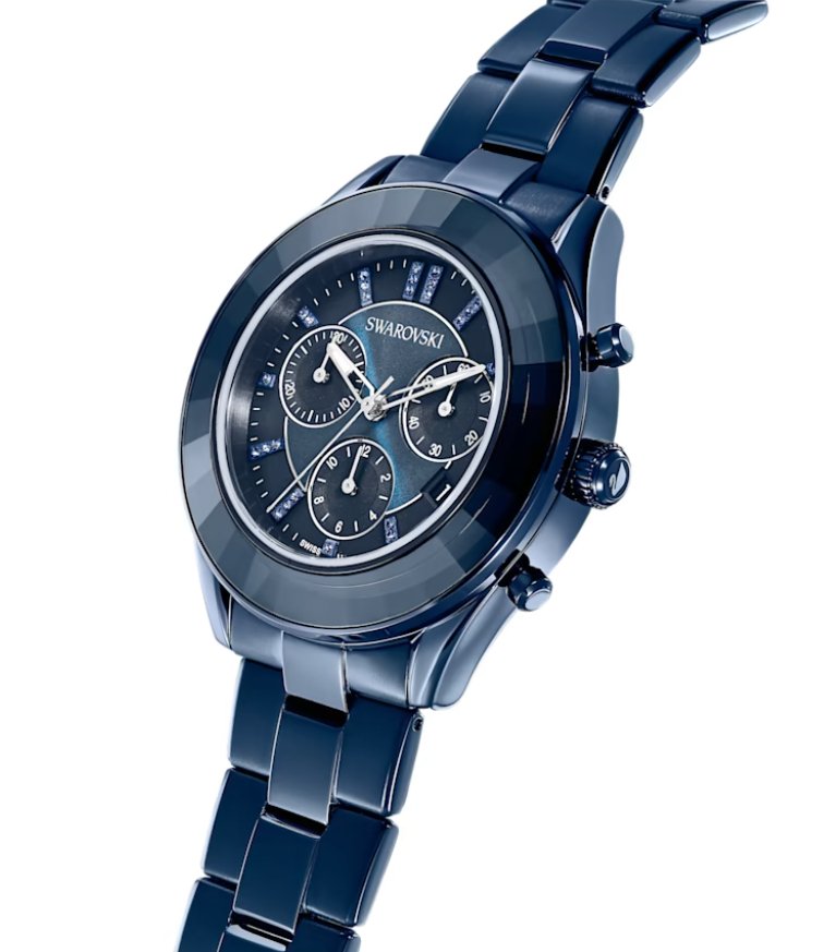 Swarovski Watch Octea Lux Sport Blue Pvd 5610475 -korean beauty
