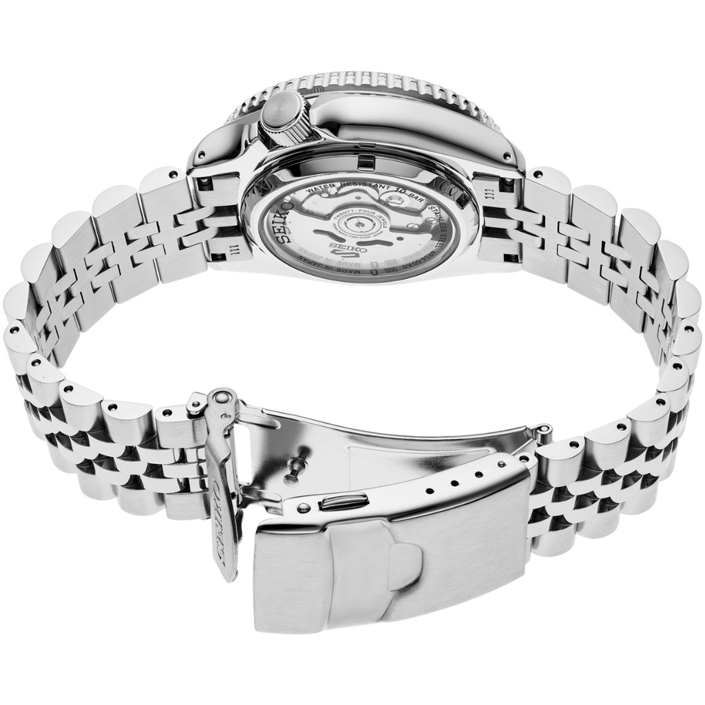 Seiko 5 Sports Gmt Auto Mens Grey Watchssk021k1 -korean beauty