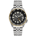 Seiko 5 Sports Gmt Auto Mens Grey Watchssk021k1 -korean beauty
