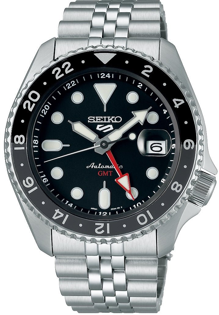 Seiko Watch 5 Sports Gmt Skx Re Interpretation Ssk001k1 -korean beauty