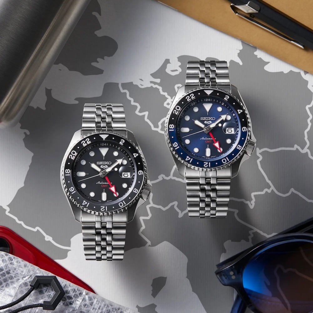 Seiko Watch 5 Sports Gmt Skx Re Interpretation Ssk001k1 -korean beauty