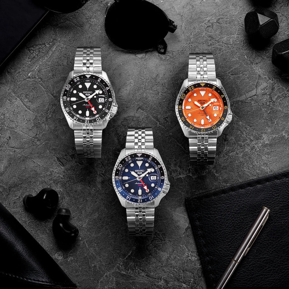Seiko Watch 5 Sports Gmt Skx Re Interpretation Ssk001k1 -korean beauty