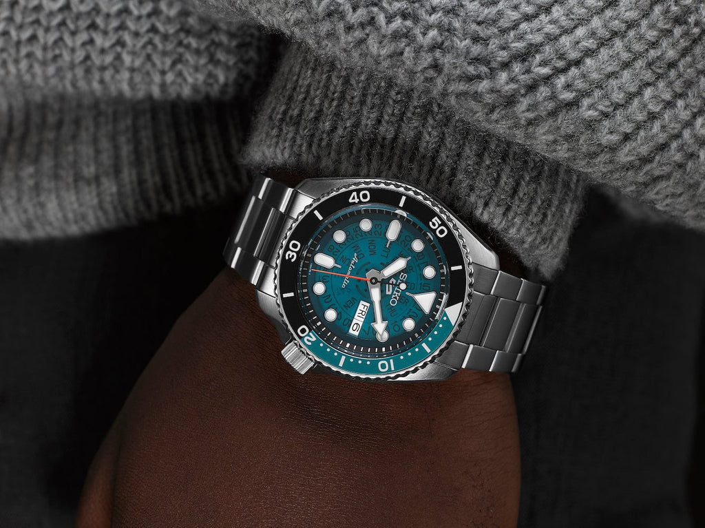 Seiko Watch 5 Sports Skeleton Dial Srpj45k1 -korean beauty