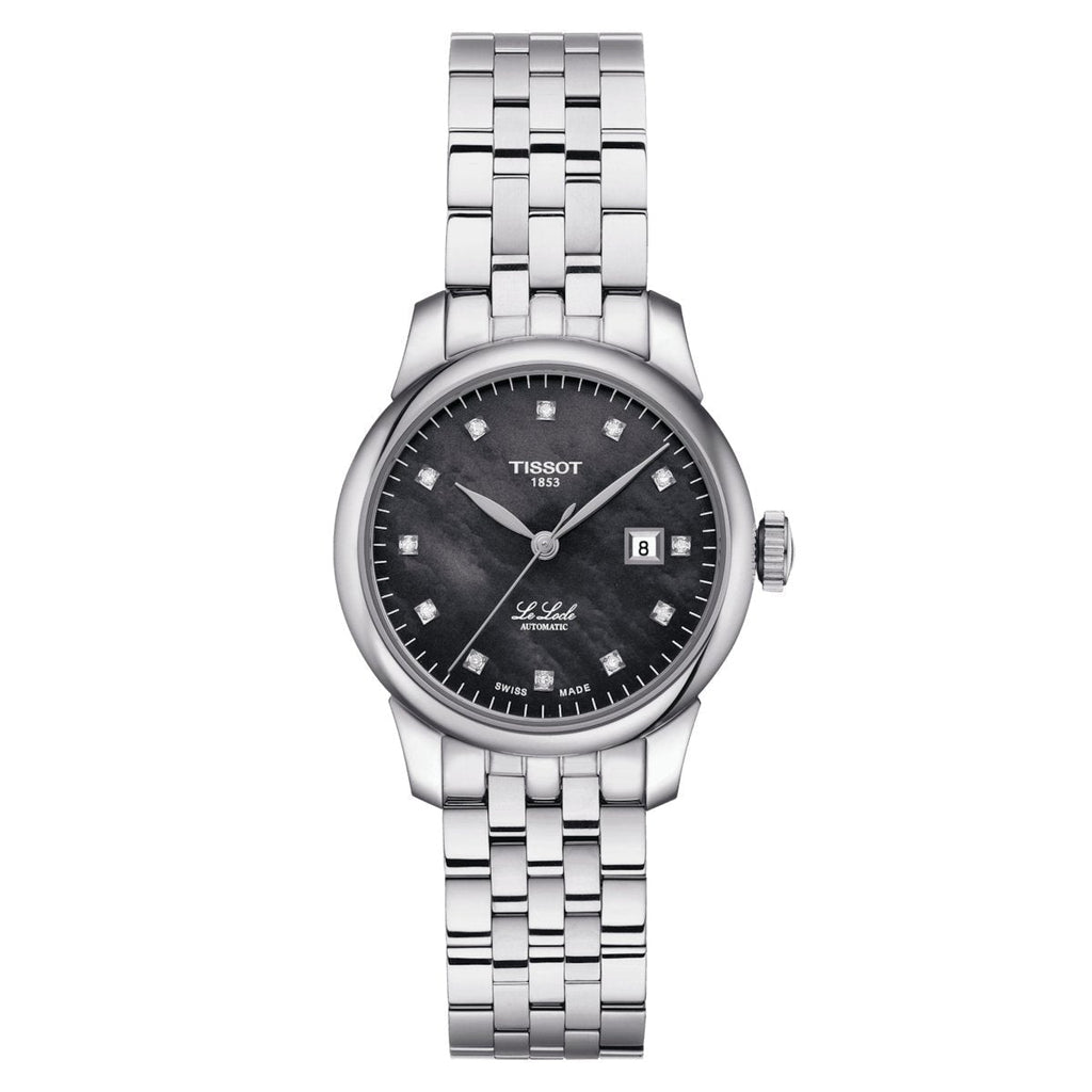 Tissot Ladies Watch Automatic Le Locle 29mm Black T0062071112600 -korean beauty