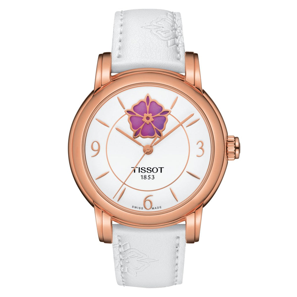 Tissot Ladies Automatic Watch Lady Heart 35mm Powermatic 80 Tt0502073701705 -korean beauty