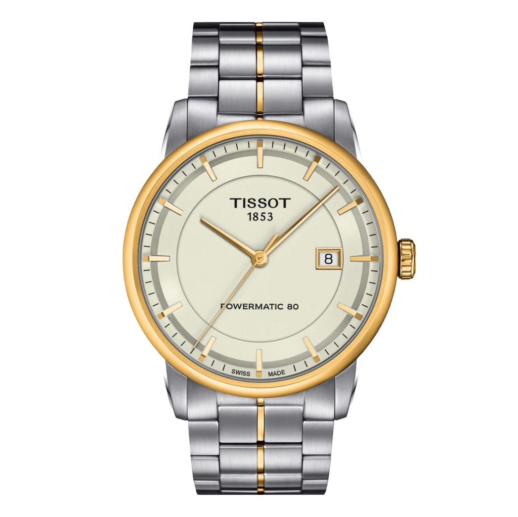 Tissot Mens Luxury Powermatic 80 Date Automatic Watch T0864072226100 -korean beauty