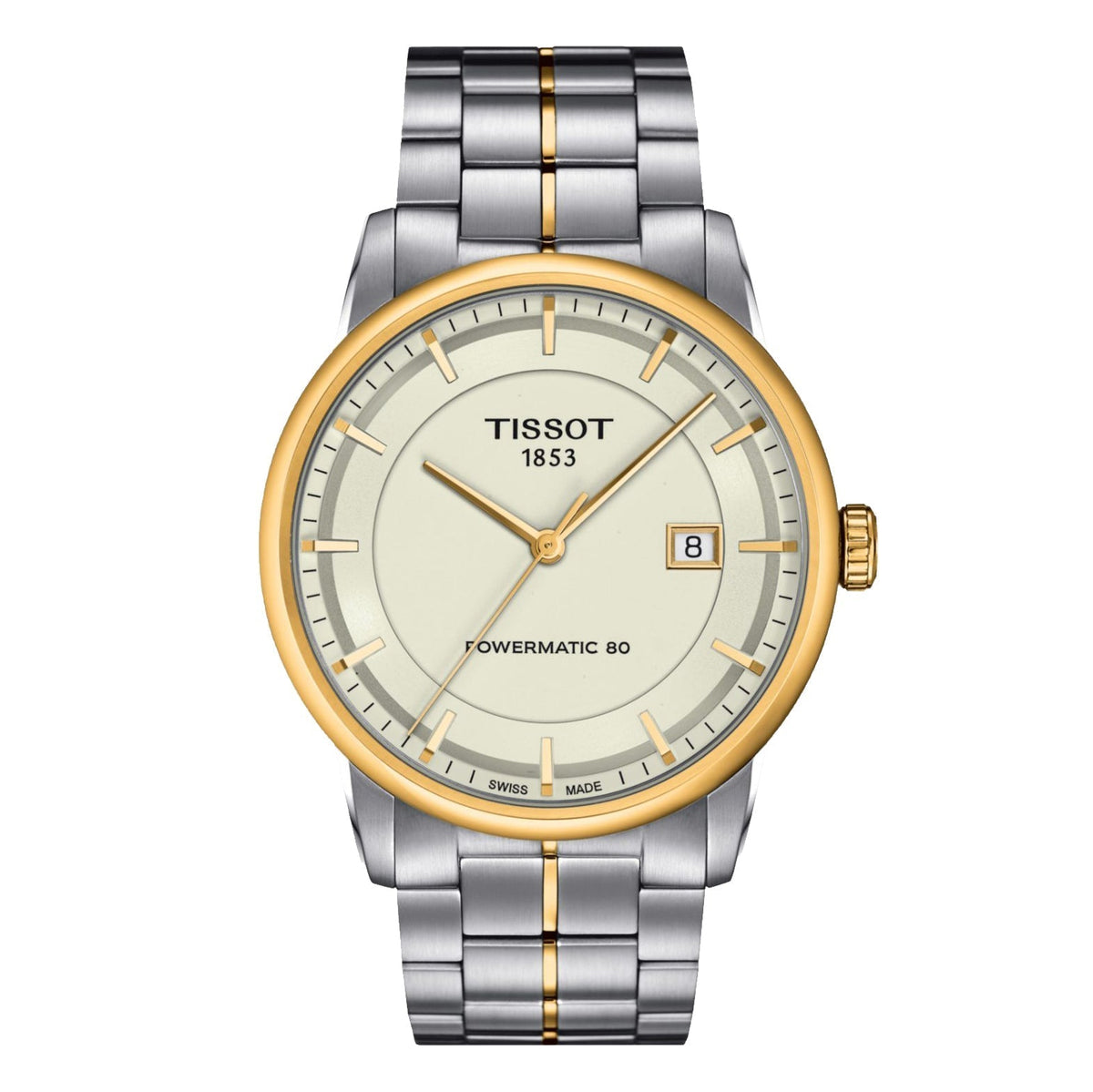Tissot Mens Luxury Powermatic 80 Date Automatic Watch T0864072226100 -korean beauty