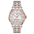 Tissot Ladies Automatic Watch Chemin Des Tourelles Powermatic 80 Two Tone Rose Helvetic Pride T0992072211802 -korean beauty