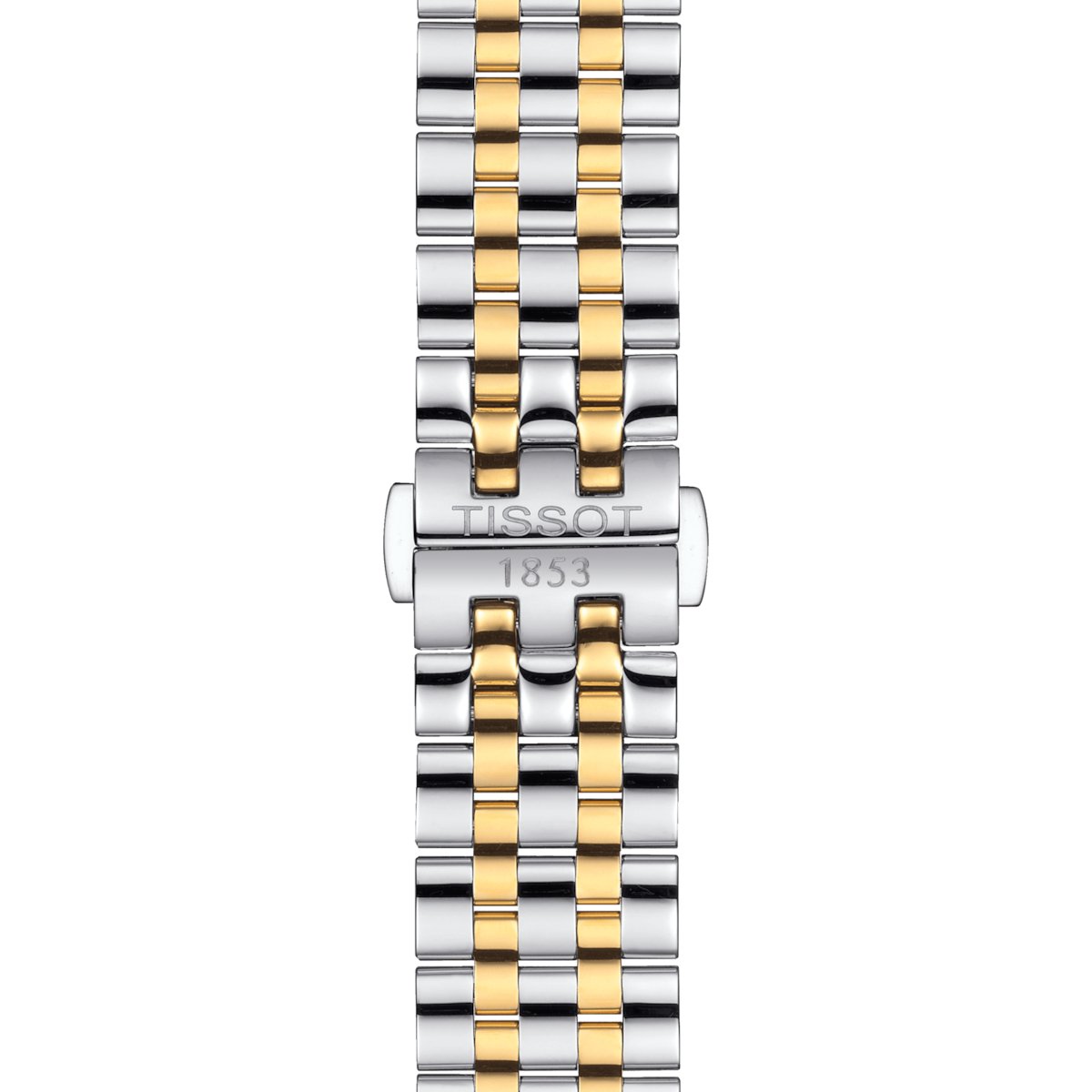 Tissot Mens Watch Carson Auto T Classic 40mm Silver Gold T1224072203100 -korean beauty