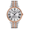 Tissot Mens Watch Carson Auto Powermatic 80 Premium 40mm Steel Rose T1224072203300 -korean beauty