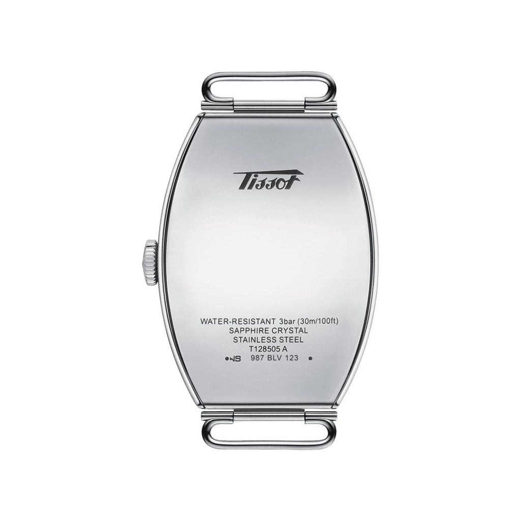 Tissot Ladies Watch Heritage Porto Hand Wind Black White T1285051601200 -korean beauty