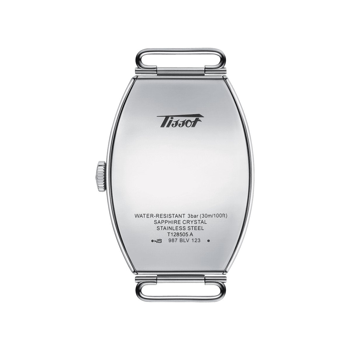 Tissot Ladies Watch Heritage Porto Hand Wind Black White T1285051601200 -korean beauty