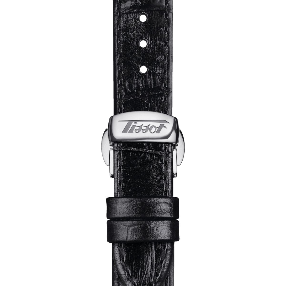 Tissot Ladies Watch Heritage Porto Hand Wind Black White T1285051601200 -korean beauty