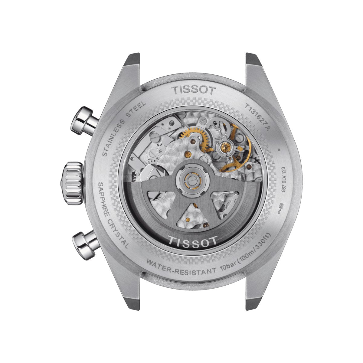 Tissot Mens Watch Prs 516 Automatic Chronograph 45mm Black Steel T1316271604200 -korean beauty