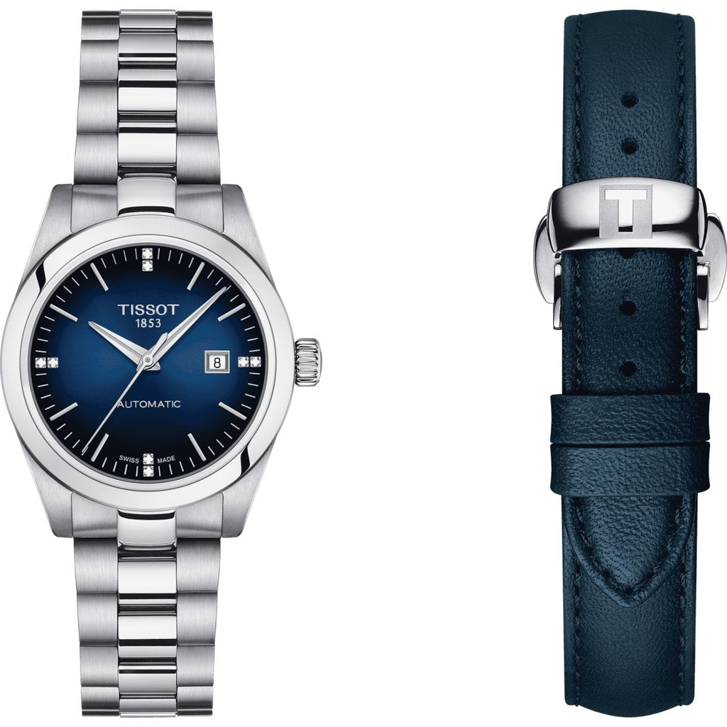 Tissot Ladies Watch My Lady Automatic 29 3mm Blue T1320071104600 -korean beauty