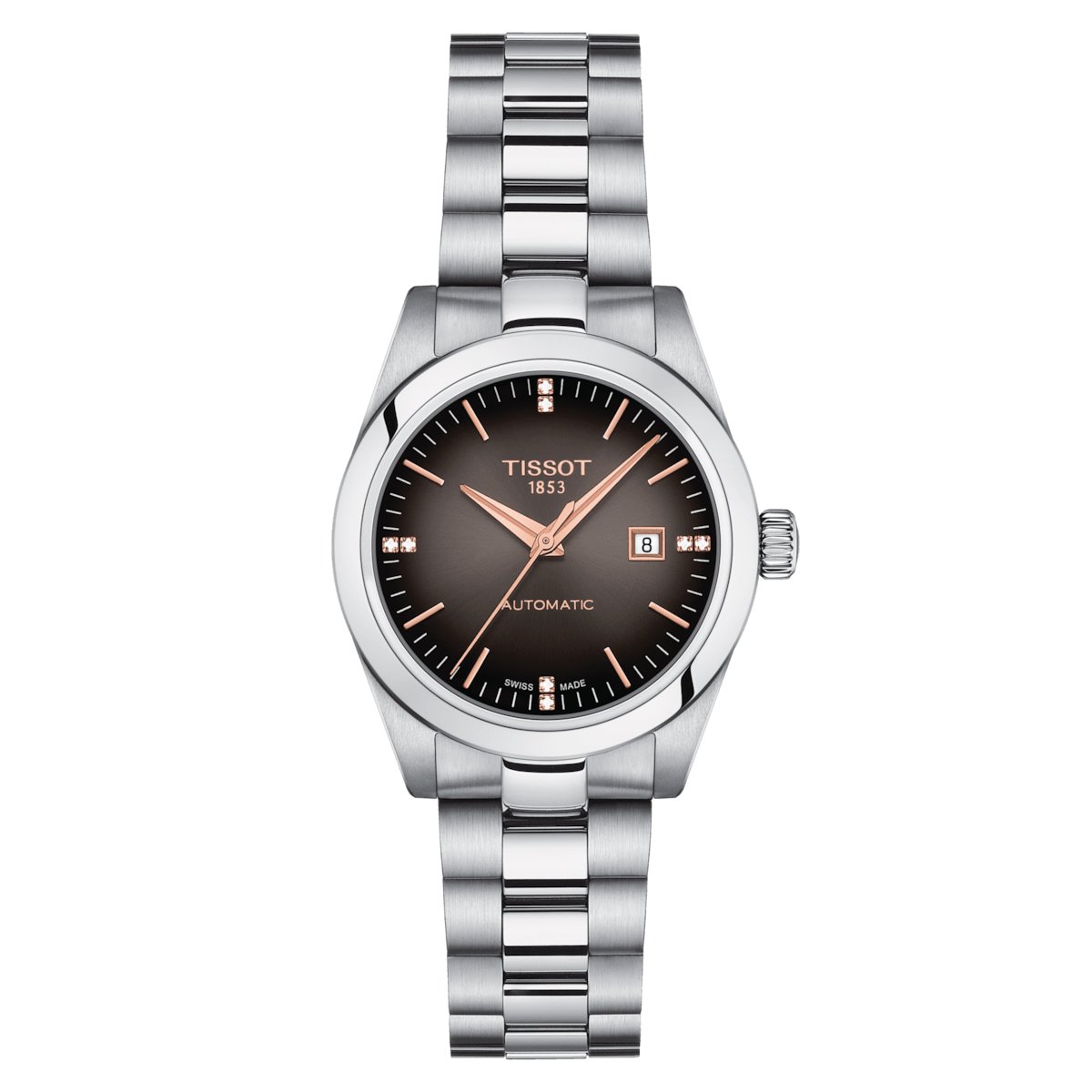 Tissot Ladies Watch My Lady Automatic 29 3mm Anthracite 7611608298039 -korean beauty