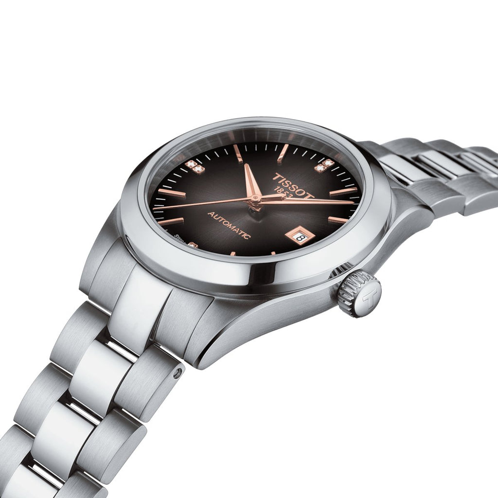 Tissot Ladies Watch My Lady Automatic 29 3mm Anthracite 7611608298039 -korean beauty