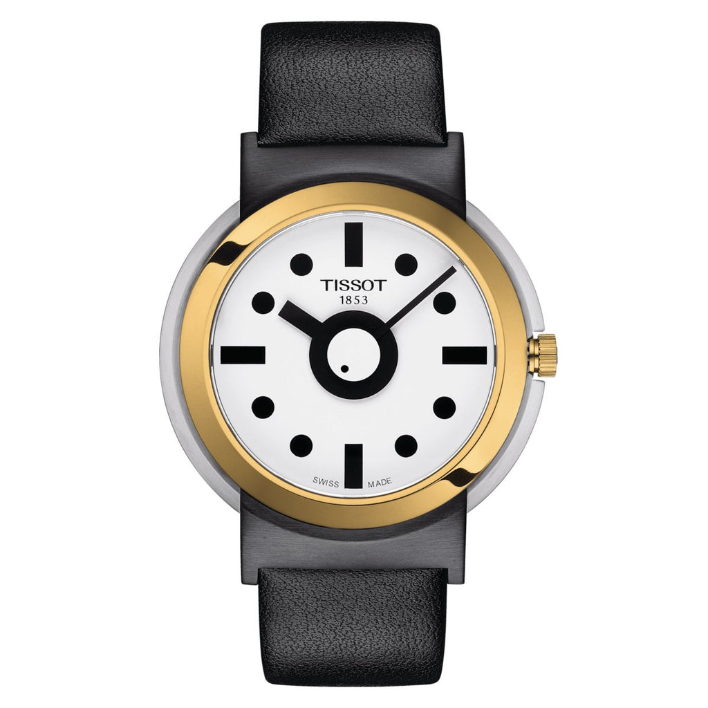 Tissot Mens Watch T Heritage Memphis 41mm Limited Edition Black T1344102701100 -korean beauty