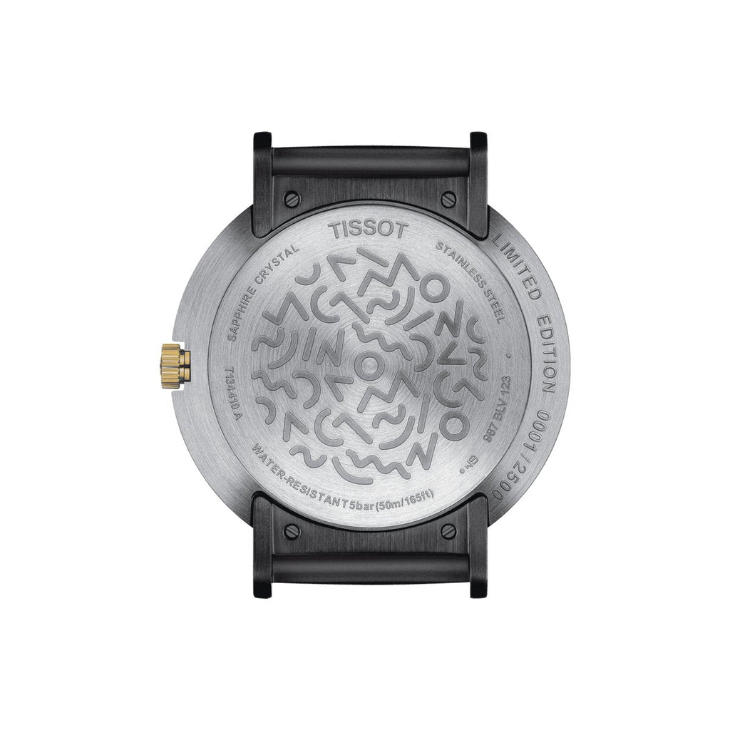Tissot Mens Watch T Heritage Memphis 41mm Limited Edition Black T1344102701100 -korean beauty