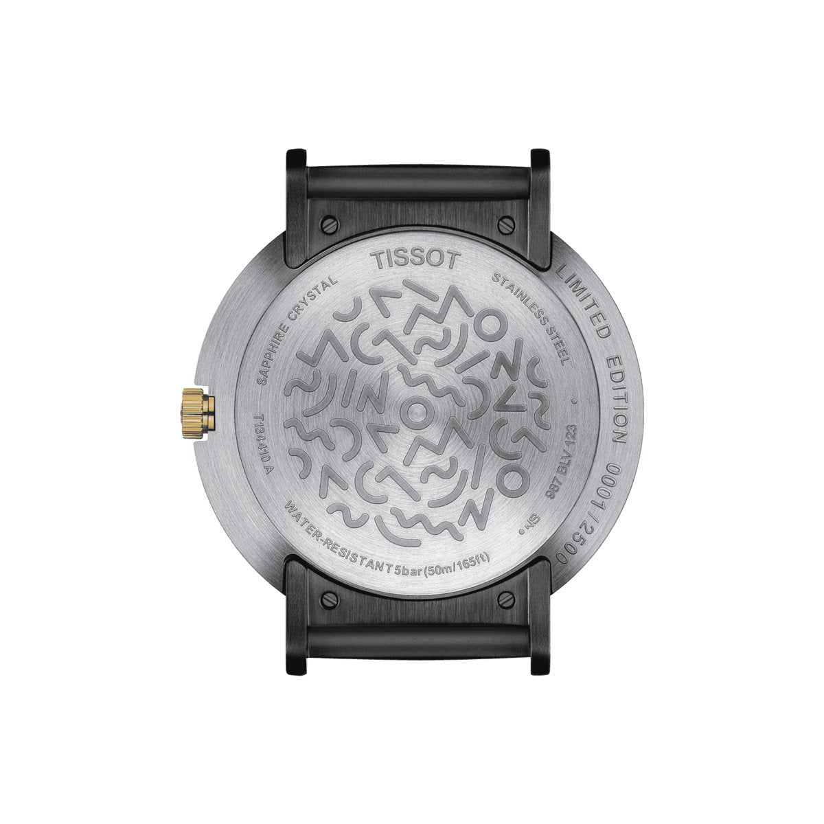 Tissot Mens Watch T Heritage Memphis 41mm Limited Edition Black T1344102701100 -korean beauty