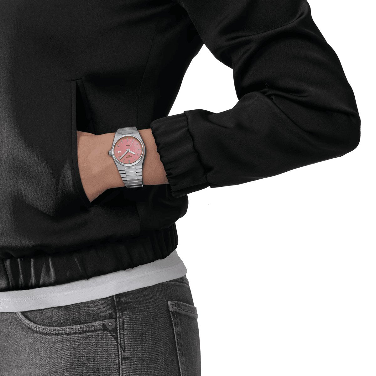 Tissot Prx 35mm Ladies Pink Watch T1372101133100 -korean beauty
