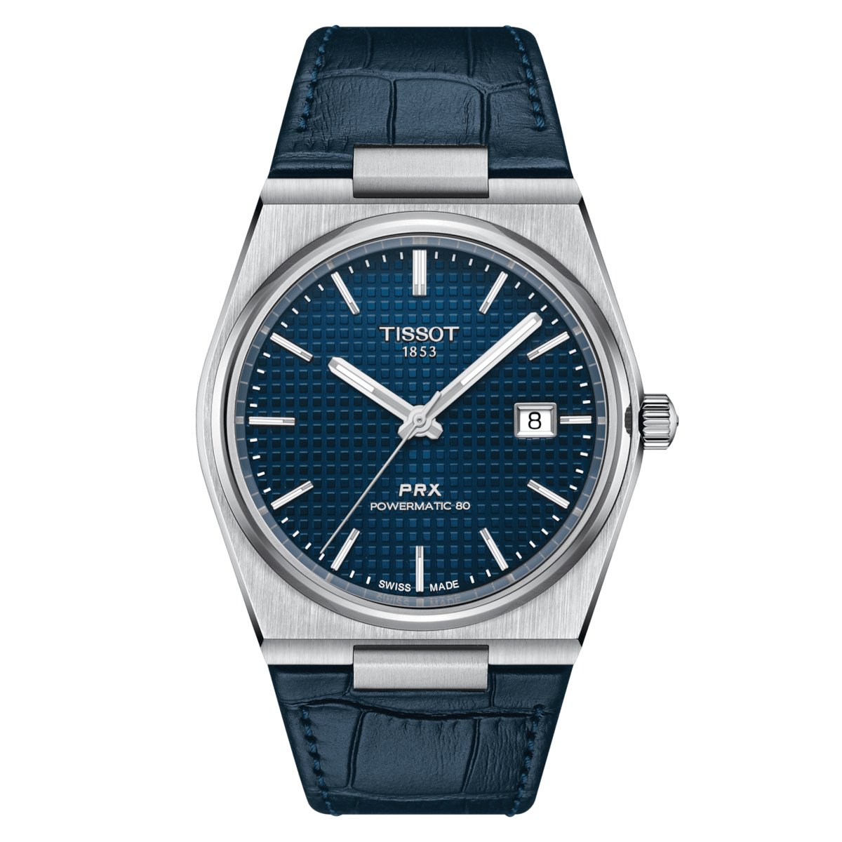 Tissot Prx 40mm Mens Blue Watch T1374071604100 -korean beauty