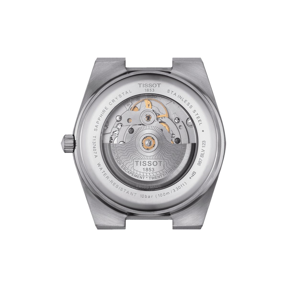 Tissot Prx 40mm Mens Blue Watch T1374071604100 -korean beauty