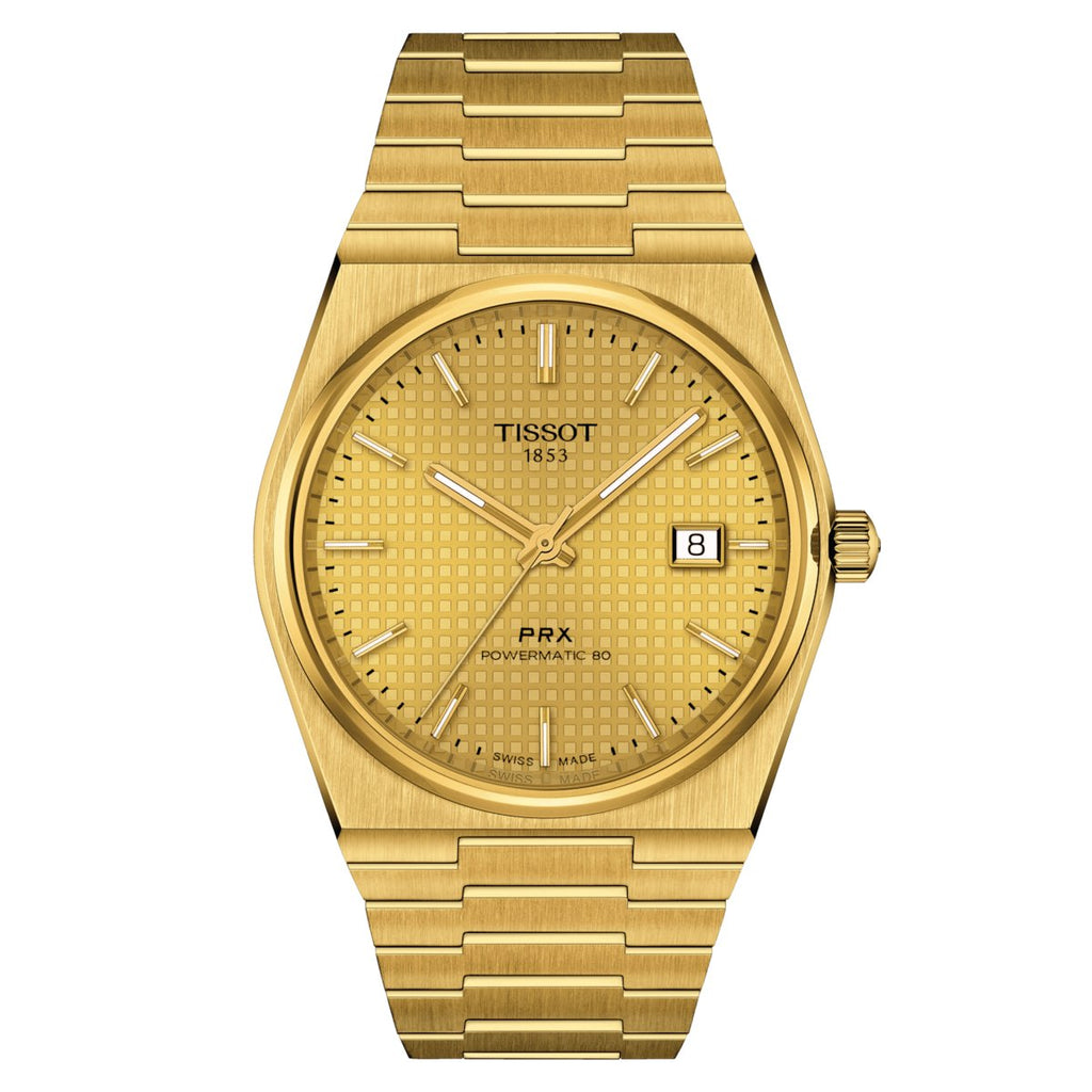 Tissot Prx Mens Gold Watch T1374103302100 Copy -korean beauty