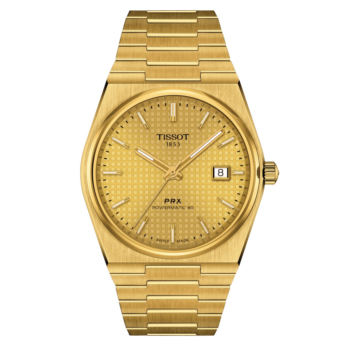 Tissot Prx Mens Gold Watch T1374103302100 Copy -korean beauty