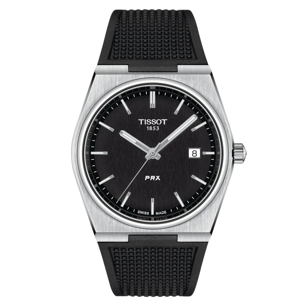 Tissot Prx 40mm Mens Black Watch T1374101705100 -korean beauty
