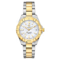 Tag Heuer Aquaracer Gold Plated And Stainless Steel Ladies Watch -korean beauty