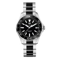 Tag Heuer Aquaracer Stainless Steel And Black Ceramic Ladies Watch -korean beauty