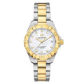Tag Heuer Aquaracer Stainless Steel And Gold Plated Ladies Watch -korean beauty