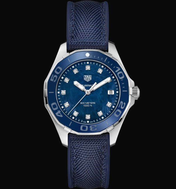 Tag Heuer Aquaracer Watch For Women Way131l Ft6091 -korean beauty