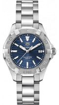 Tag Heuer Aquaracer Blue Dial Silver Steel Strap Watch For Women Wbd131d Ba0748 -korean beauty