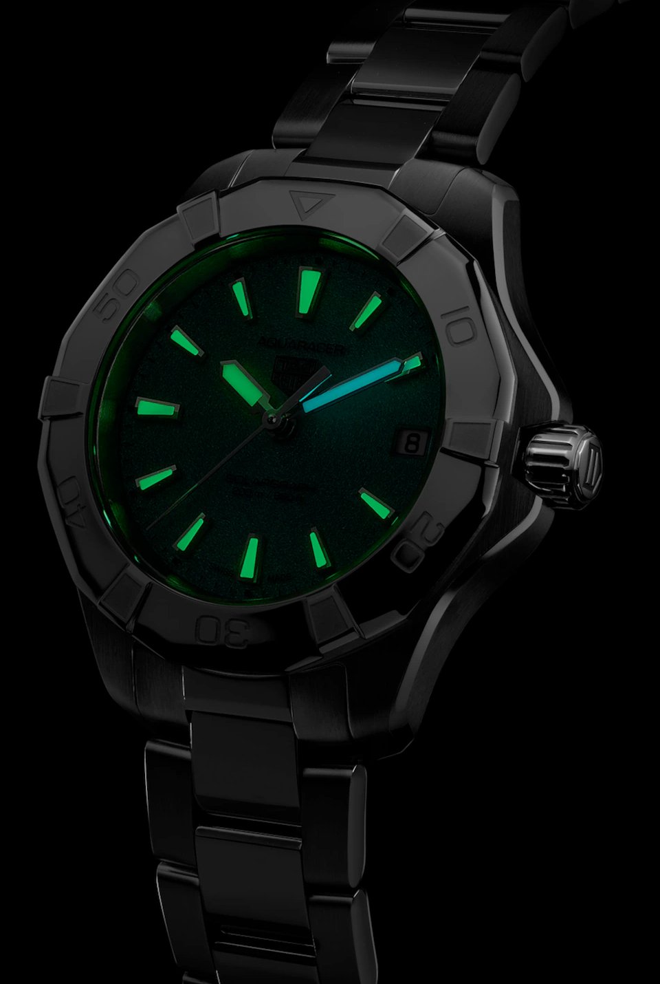 Tag Heuer Aquaracer Professional 200 Solargraph 34 Wbp1315 Ba0005 -korean beauty