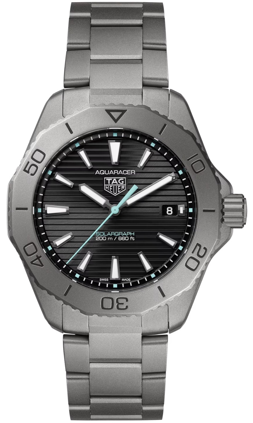 Tag Heuer Watch Aquaracer Professional 200 Solargraph Wbp1180 Bf0000 -korean beauty