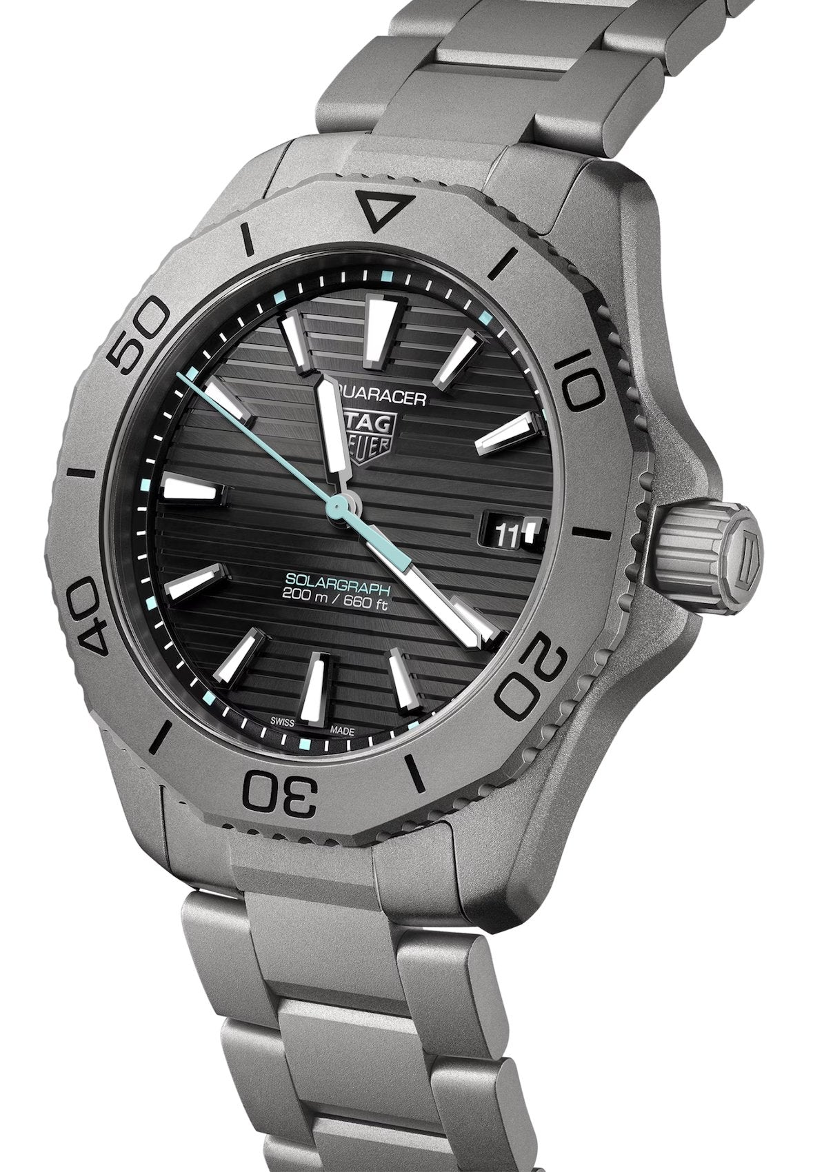 Tag Heuer Watch Aquaracer Professional 200 Solargraph Wbp1180 Bf0000 -korean beauty