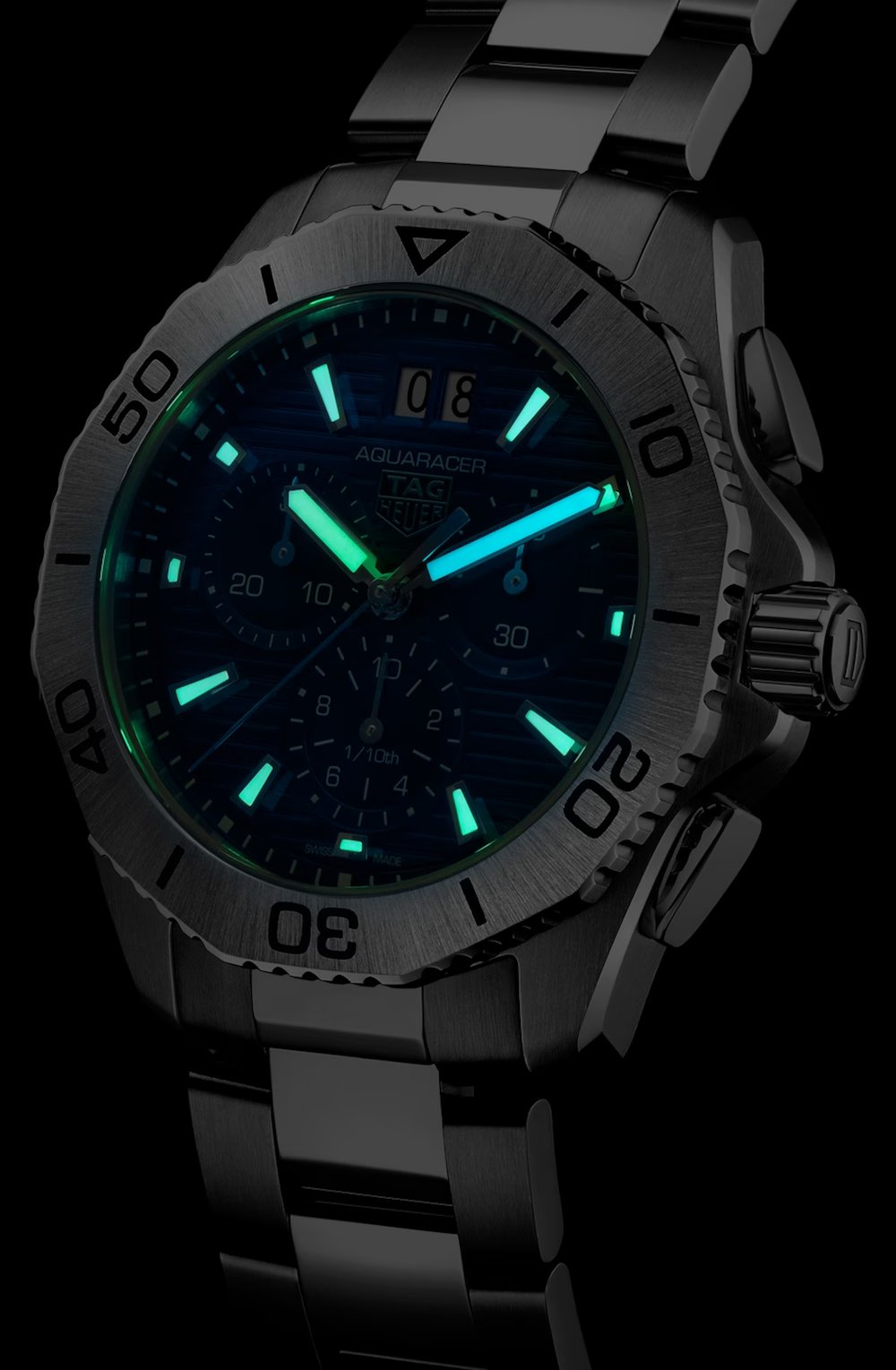 Tag Heuer Watch Aquaracer Quartz Chrono Cbp1113 Ba0627 -korean beauty