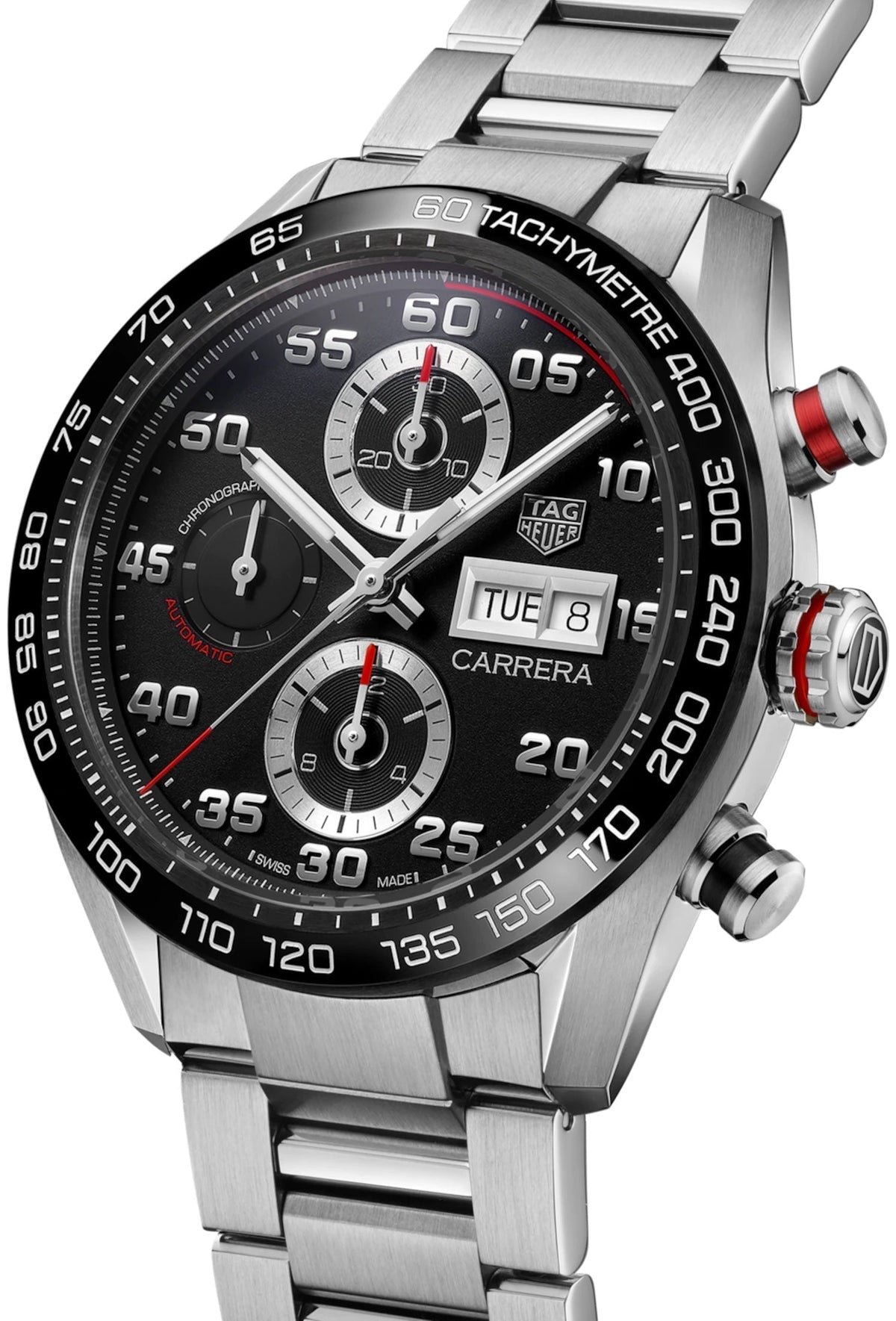 Tag Heuer Watch Carrera Automatic Chronograph Cbn2a1aa Ba0643 -korean beauty