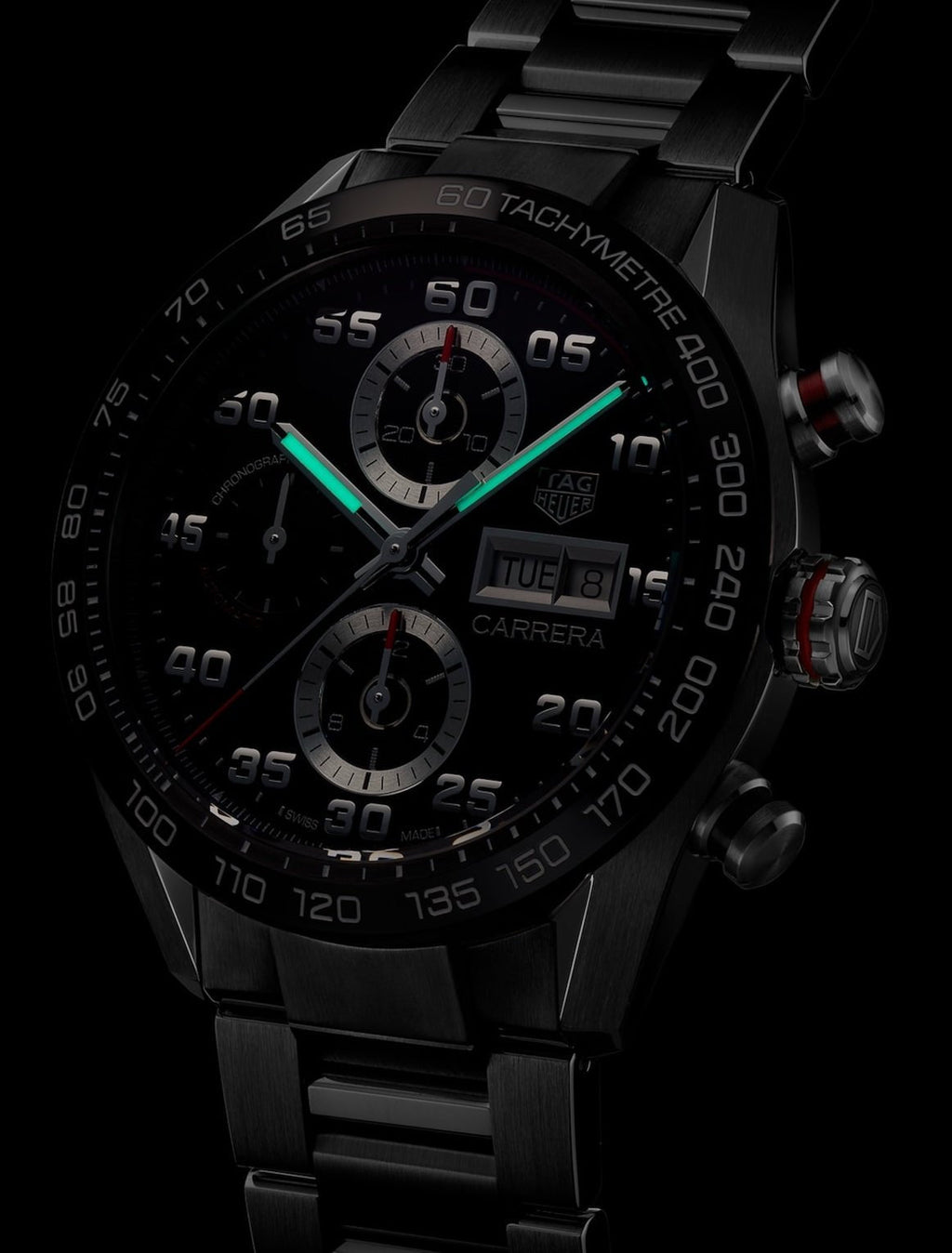 Tag Heuer Watch Carrera Automatic Chronograph Cbn2a1aa Ba0643 -korean beauty